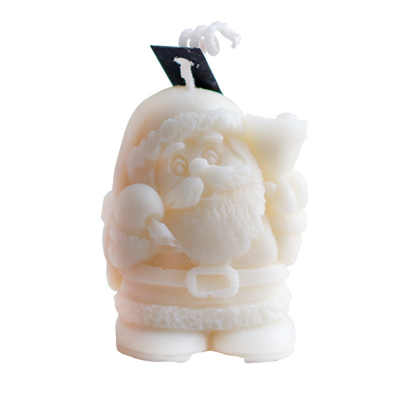 3D Santa Claus Shape Scented Candle