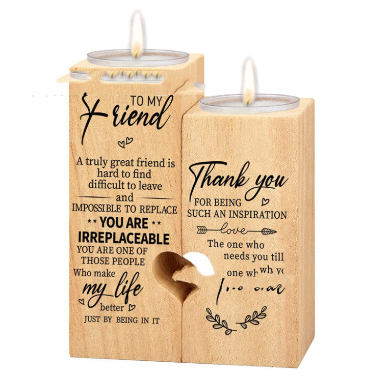 Personalizable Candle Holder